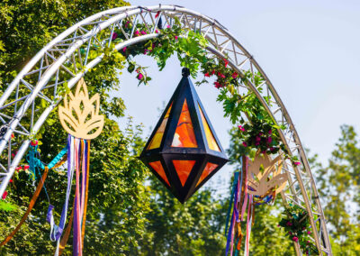 D-COO Kunstplanten in een truss op een evenement