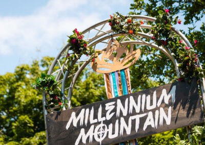 D-COO Kunstplanten in truss op de millennium mountain tijdens Harmony of Hardcore